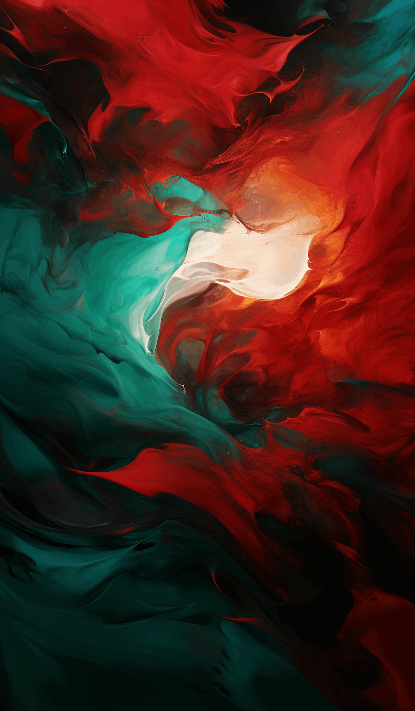 Abstract Arabic Flags - Art Souq