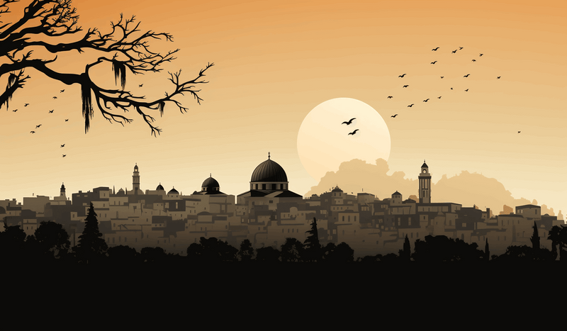 Jerusalem Illustration - Art Souq
