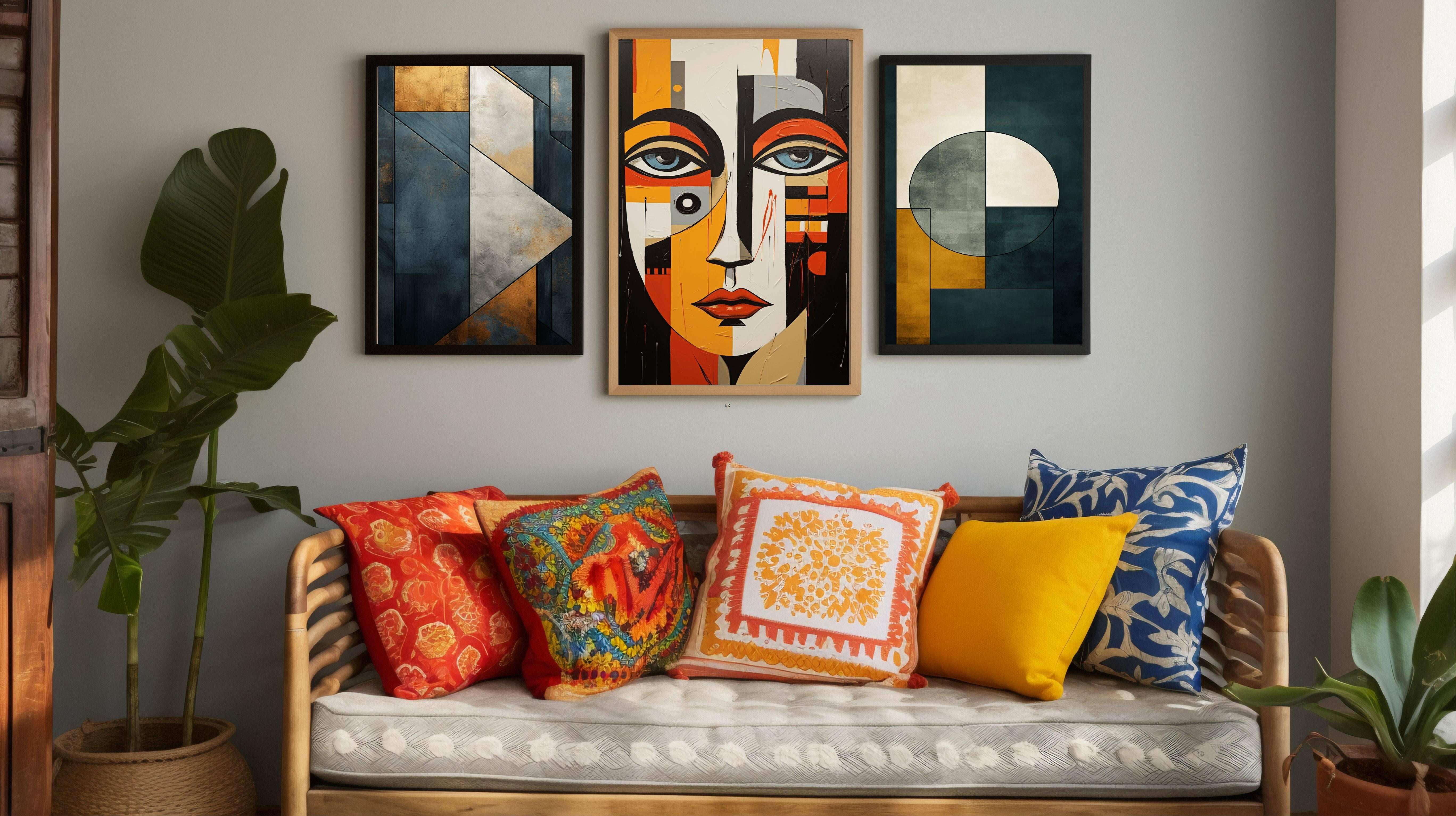Wall Gallery -Geometric - Art Souq