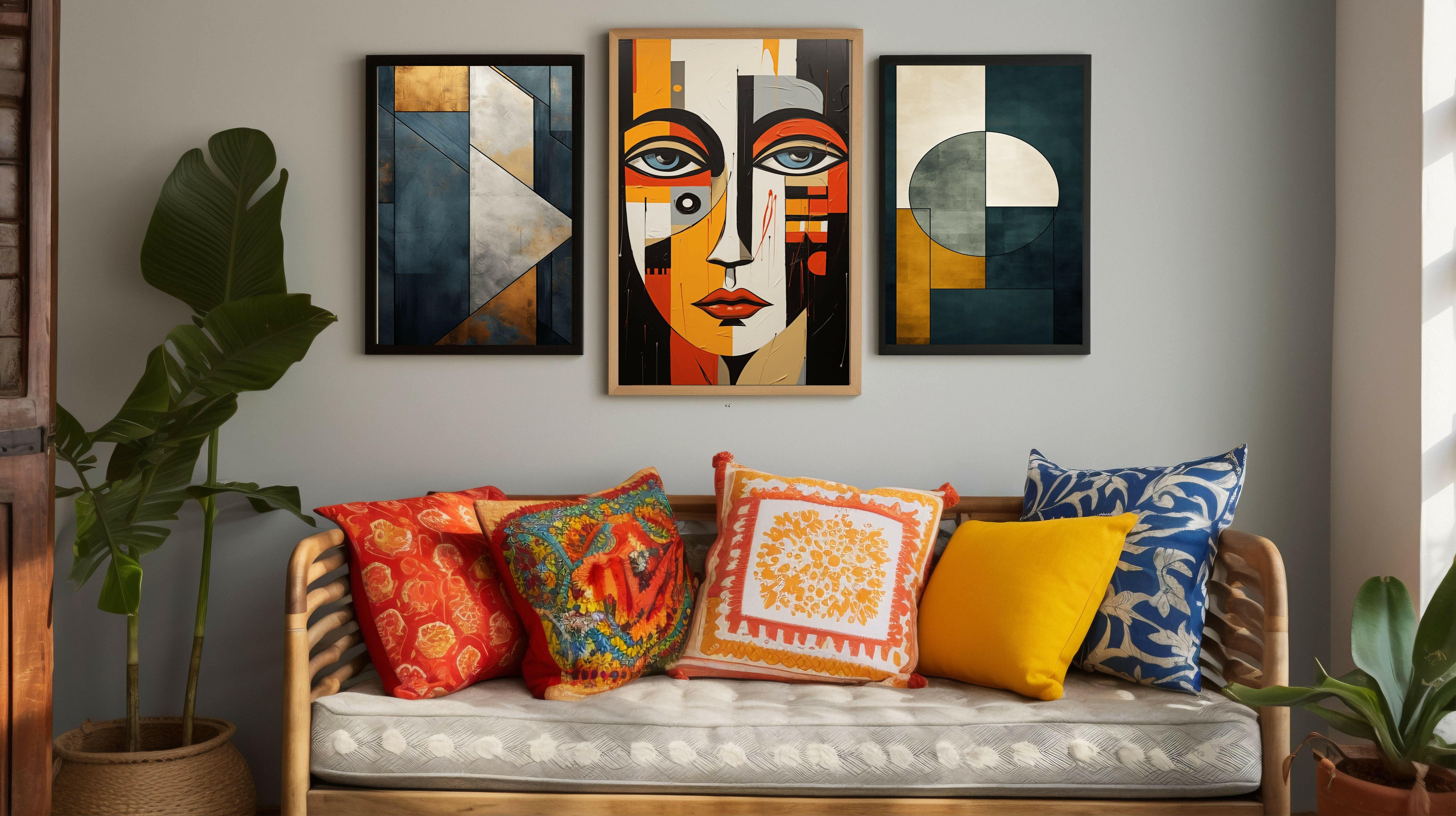 Wall Gallery -Geometric - Art Souq